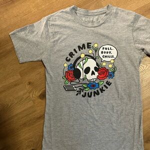Crime Junkie tshirt size small